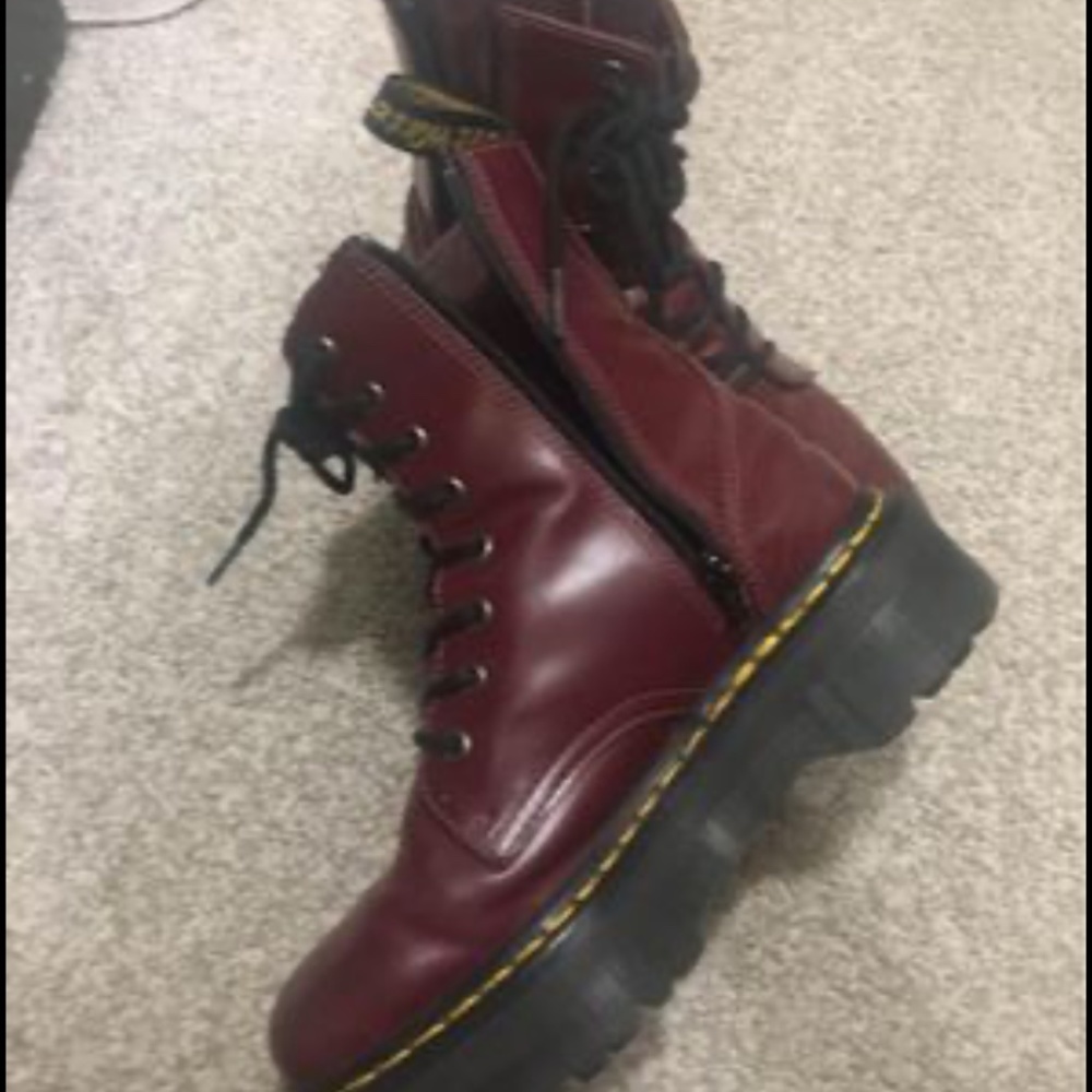 Dr Marten platform jadon boots